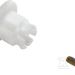 Wkładka zatrzaskowa Hansgrohe Axor ze śrubą do armatury dwuchwytowej i zaworów podtynkowych chrom 94184000