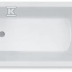 Wanna Biała Nogi Linea 1700x750