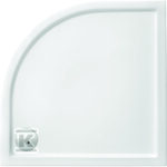 Brodzik 80x80x7,5 Granada Rondo Medio R-45