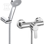 Bateria prysznicowa Roca L20 z zestawem prysznic