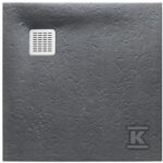 Brodzik Roca Terran kwadratowy 800x800 mm syfon w komplecie