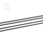 RETRO WIESZAK PODWÓJNY 60CM CHROM