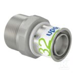 Uponor S-Press PLUS złączka z gwintem zewn. 32-R1 1/4"MT