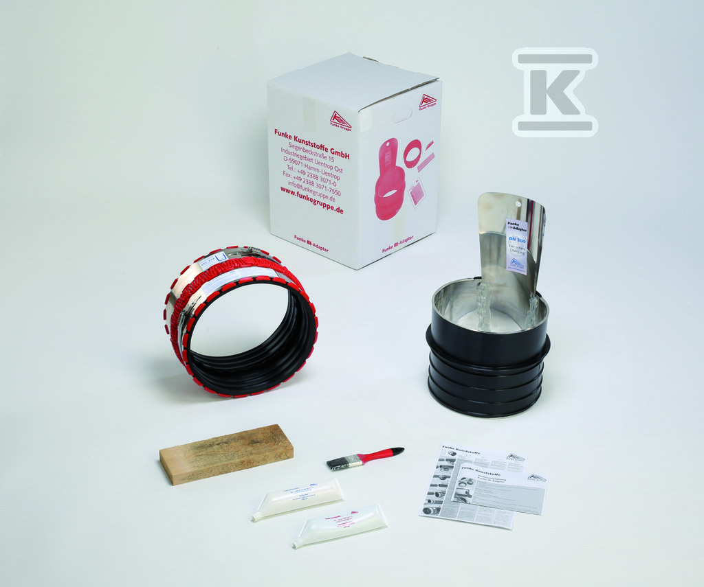 Plik zosta³ pobrany z http://www.onnshop.pl BI-Adapter DN 300 + złącze VPC 270 do połączenia rur o nieokrągłej geometrii zewnętrznej - obrazek 1