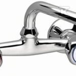 Bateria umywalkowa Standard ścienna chrom