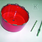 WIERTŁO KORONOWE 162MM DO GFK/GRP