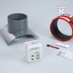 KOMPLET MONTAŻ. KG DN/OD 500 SZARY