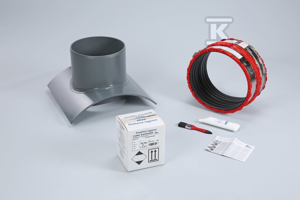 Plik zosta³ pobrany z http://www.onnshop.pl KG-Komplet montażowy ścieki i woda deszczowa SN8 do rur głównych DN/OD 200-2400, podłączenie DN/OD 630, SDR 34, kolor szary - obrazek 1