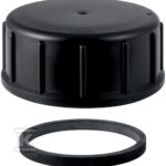 ZAŚLEPKA PEHD 75 Z USZCZELKĄ (KAN.HDPE