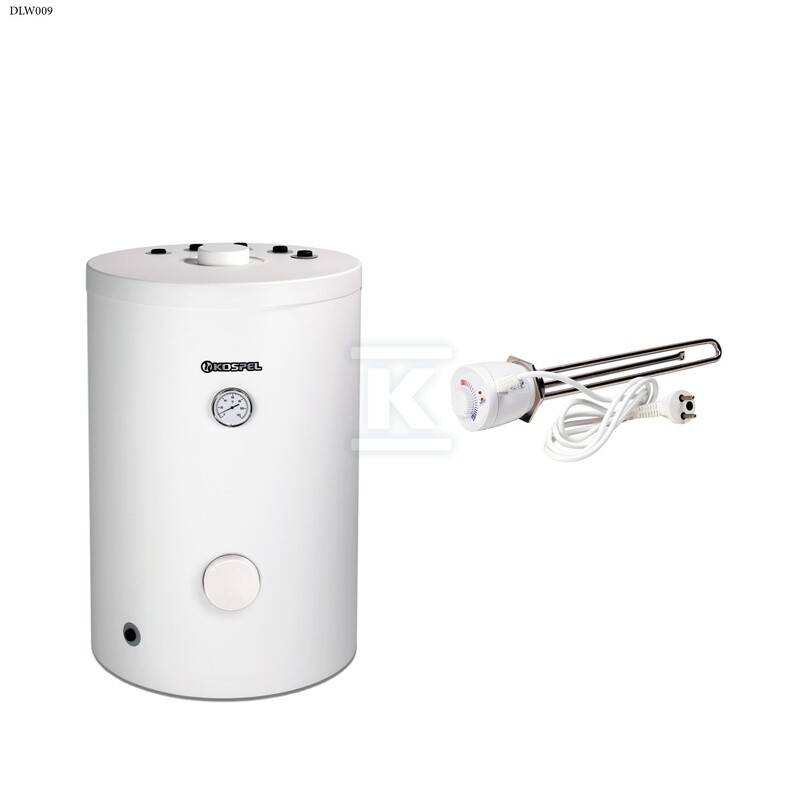 WYMIENNIK CWU SWK-150 Z GRZAŁKĄ 2KW