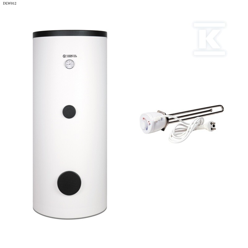 WYMIENNIK CWU SWPC-300 Z GRZAŁKĄ 2KW