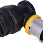 Kolano ścienne PPSU GW ultraPRESS - 20 Rp1/2" L = 40 mm