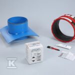 KOMPLET MONTAŻ. HS DN/OD 400 BRĄZOWY