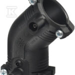 Kolano elektrooporowe 45ST. DN32 PE100, SDR11, PN10 gaz/PN16 woda