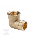 KOLANO MOSIĘŻNE 6/4 " NAKR-WKR ŻÓŁT