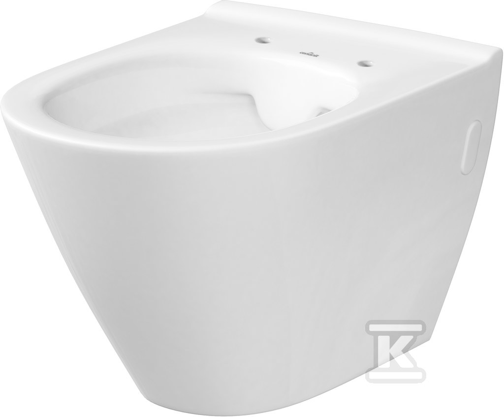 Plik zosta³ pobrany z http://www.onnshop.pl Miska wisząca z ukrytym montażem, City Oval New, system CleanOn, bez deski BOX - obrazek 1
