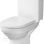 Kompakt 601 City New CleanOn 3/5 l,odpływ poziomy, deska duroplastowa, wolnoopadającą z Funkcją łatwego wypinania