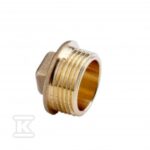 KOREK MOSIĘŻNY 3/4" ŻÓŁTY