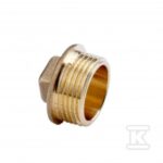 KOREK MOSIĘŻNY 2" ŻÓŁTY