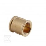 MUFA MOSIĘŻNA 1/2" ŻÓŁTA