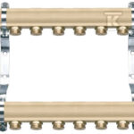 ROZDZIELACZ 1" 3-DROGOWY Z NYPLAMI