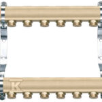 ROZDZIELACZ 1" 4-DROGOWY Z NYPLAMI