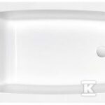 WANNA PROSTOKĄTNA VIRGO 140X75