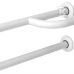 Poręcz stała dla niepełnosprawnych 3-podporowa prawa 600 mm SWB