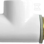 TRÓJNIK 1/2" DO GRZAŁKI BIAŁY