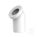 KOLANKO WC 45o DN100