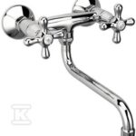 BAT.ZLEW RETRO NEW ŚCIENNA CHR