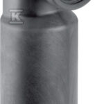 Kolano PE Silent-db20 HT 110x90/90 przyłączeniowe, krótkie o małym promieniu, do wiszącej miski WC, sanitarne, do kanalizacji wewnętrznej niskoszumowej, kolor czarny