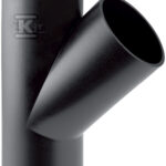 Trójnik PE skośny 45st. d250/200