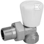 ZAWÓR GRZEJNIKOWY FERRO 1/2" KĄTOWY