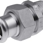 ŚRUBUNEK GZ 18X1/2 AG INOX PRESS