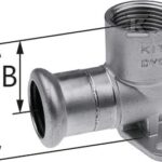 PODEJ.POD BAT.Z USZAMI 22X3/4 INOX PRESS