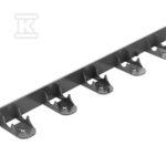 OBRZEŻE OGRODOWE CZARNE UNIBORD