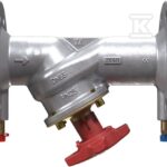 ZAWÓR RÓWNOWAŻĄCY  TYPU STAF DN80