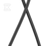 BLACK WĄŻ PRYSZNICOWY 1,60M