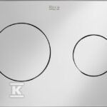 PL10-PRZYCISK PODWÓJNY CHROM