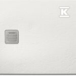 Brodzik prostokątny TERRAN 1600 x 1000 mm syfon w komplecie, kolor biały