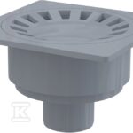 KRAT.150×150/50 ODPŁ.PION SZARA SYF.MO