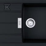 ZLEWOZYWAK FRAGRANIT + CNG 611-100  ONYX