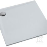 Brodzik kompozytowy Stabilsound Plus "Etrusco" 80x80x3 cm, kwadratowy