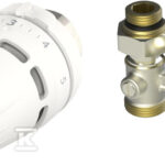 Zestaw termostatyczny Danfoss z głowicą Regus M30x1.5 + RLV-KB 1/2" prosty