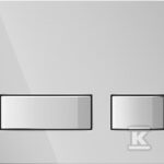 PRZYCISK MOVI II CHROM BŁYSK