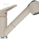 Bateria kuchenna Prince II pull-out spray Orzechowy