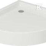 Brodzik półokrągły Tako 80 x 16 zintegrowany