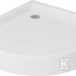 Brodzik półokrągły Tako 90 x 16 zintegrowany