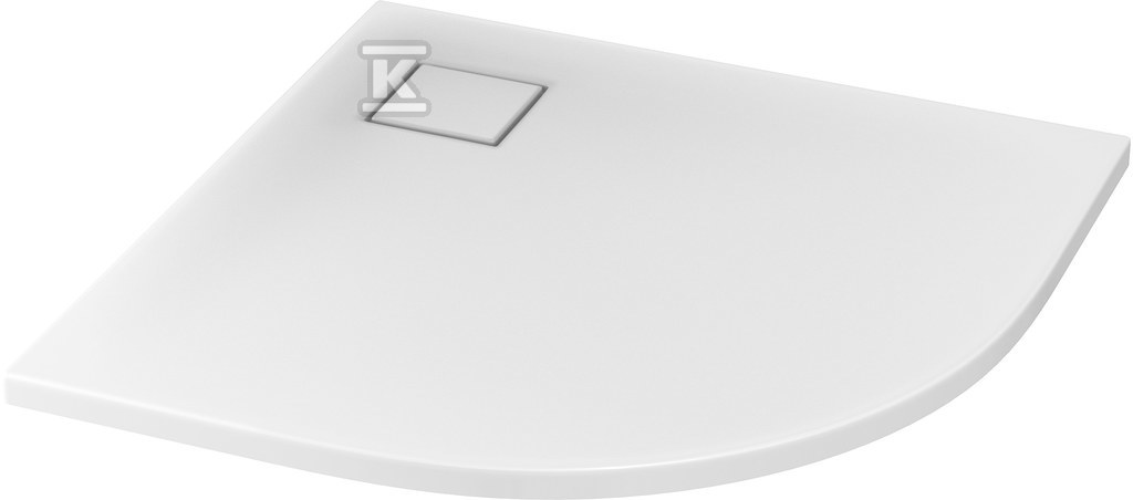 Plik zosta³ pobrany z http://www.onnshop.pl Brodzik półokrągły Tako slim 90 x 4 + syfon - obrazek 1